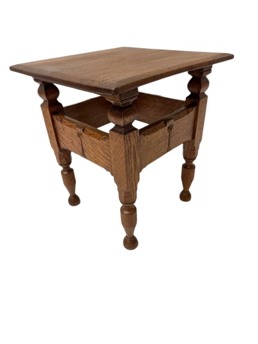 Aesthetic Movement Side Table by C. Fischer Amsterdam, 1900s.